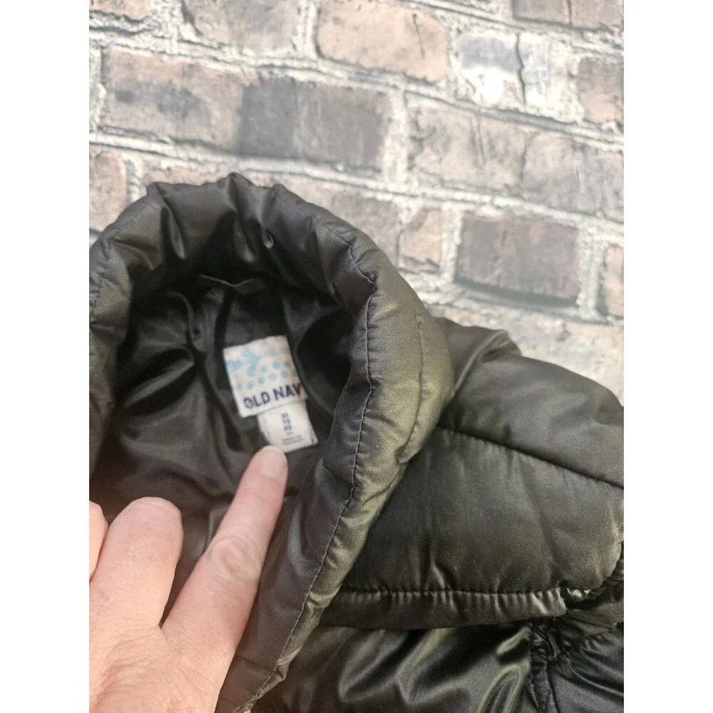 Old Navy Puffer Jacket Youth Size XL Black